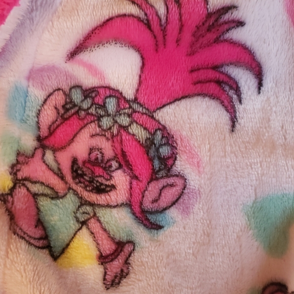 Girls' Trolls Robe - Picture 2 of 2